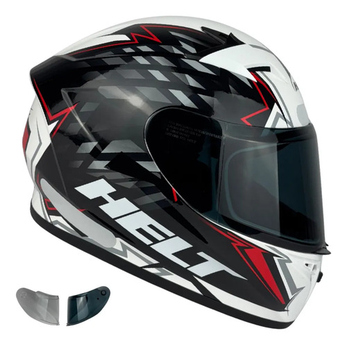 Capacete Helt Polar Fechado + Viseira Extra