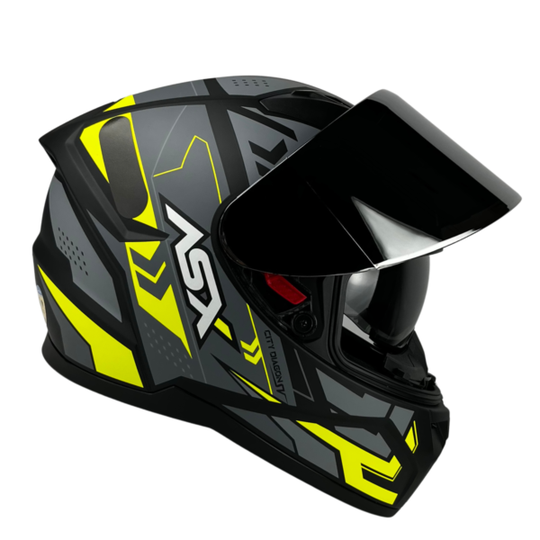 Capacete ASX City SV Fechado + Viseira Extra