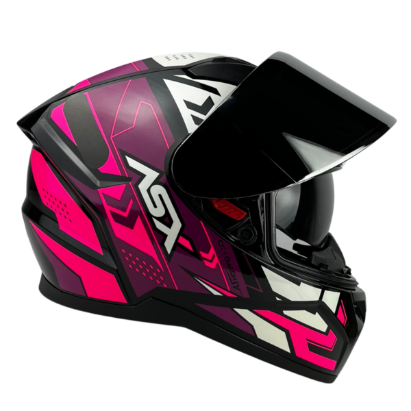 Capacete ASX City SV Fechado + Viseira Extra