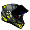 Capacete ASX City SV Fechado + Viseira Extra
