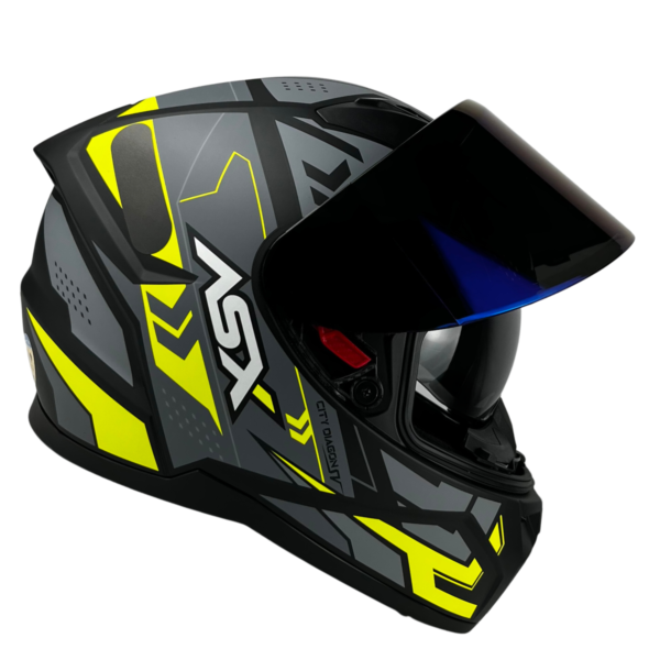Capacete ASX City SV Fechado + Viseira Extra