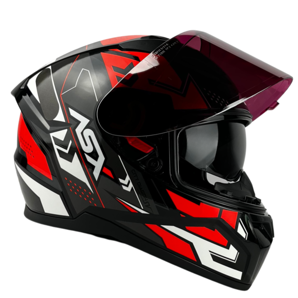 Capacete ASX City SV Fechado + Viseira Extra