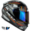 Capacete Helt Polar Fechado + Viseira Extra
