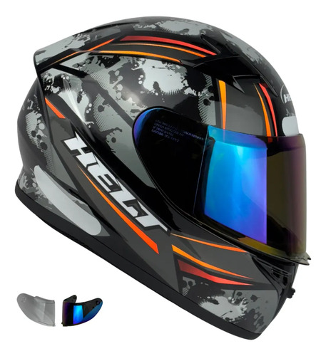Capacete Helt Polar Fechado + Viseira Extra