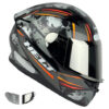Capacete Helt Polar Fechado + Viseira Extra