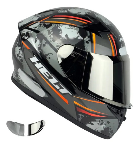 Capacete Helt Polar Fechado + Viseira Extra