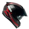 Capacete Helt Tracker Glass Fechado + Viseira Extra