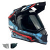 Capacete Helt Cross Vision Glass + Viseira Extra