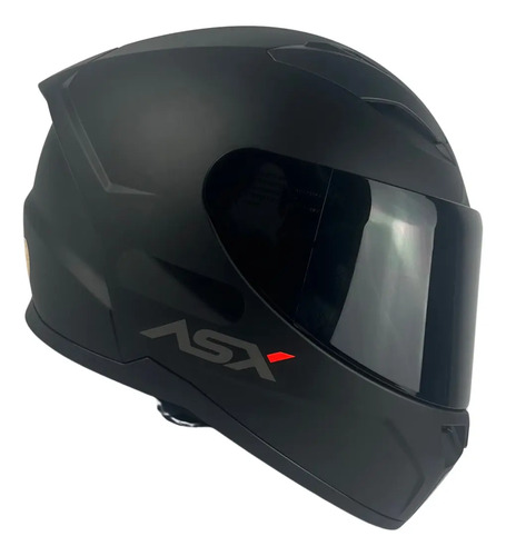 Capacete ASX City Fechado + Viseira Fumê