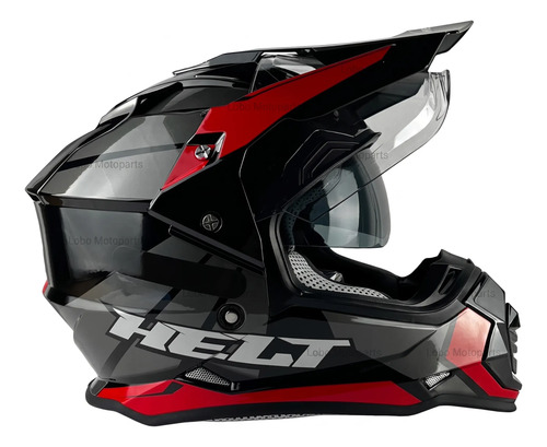 Capacete Helt Cross Vision Glass