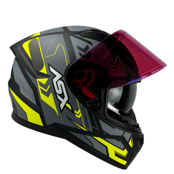 Capacete ASX City SV Fechado + Viseira Extra
