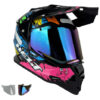 Capacete Helt Cross Vision Glass + Viseira Extra