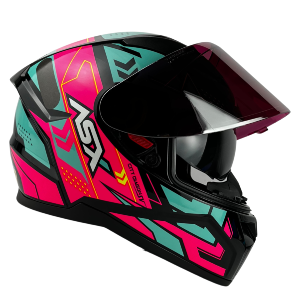 Capacete ASX City SV Fechado + Viseira Extra