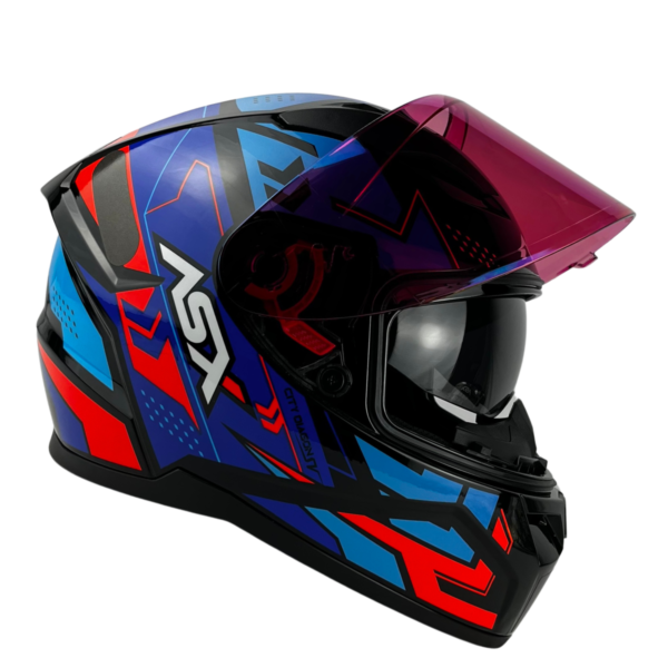 Capacete ASX City SV Fechado + Viseira Extra