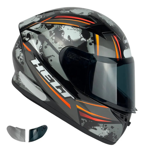 Capacete Helt Polar Fechado + Viseira Extra
