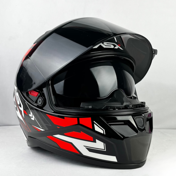 Capacete ASX City SV Fechado + Viseira Extra