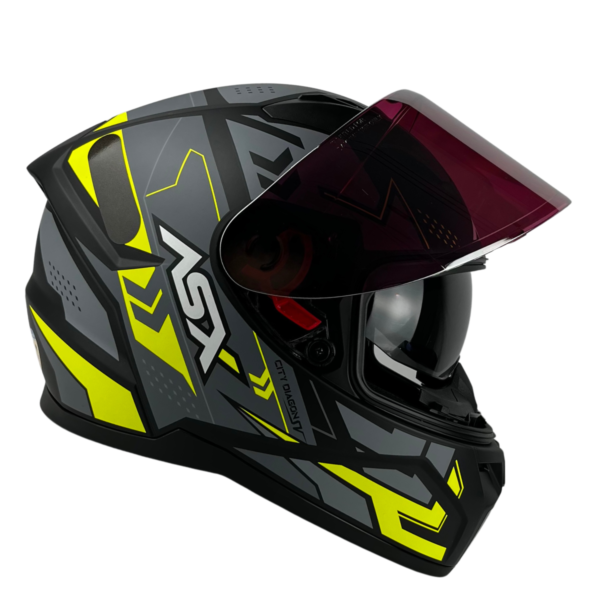 Capacete ASX City SV Fechado + Viseira Extra