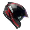 Capacete Helt Tracker Glass Fechado + Viseira Extra
